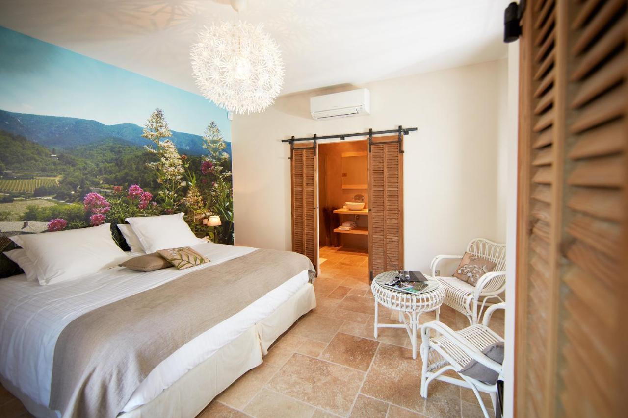 Bed and Breakfast Les Mazets du Luberon à Puget Extérieur photo